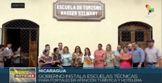 Gobierno nicaragüense inaugura escuela de turismo y hotelería en Masaya