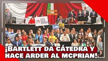 VEAN! ¡Bartlett da cátedra y causa ardor al McPRIAN aseverando que la CFE esta más fuerte que nunca!