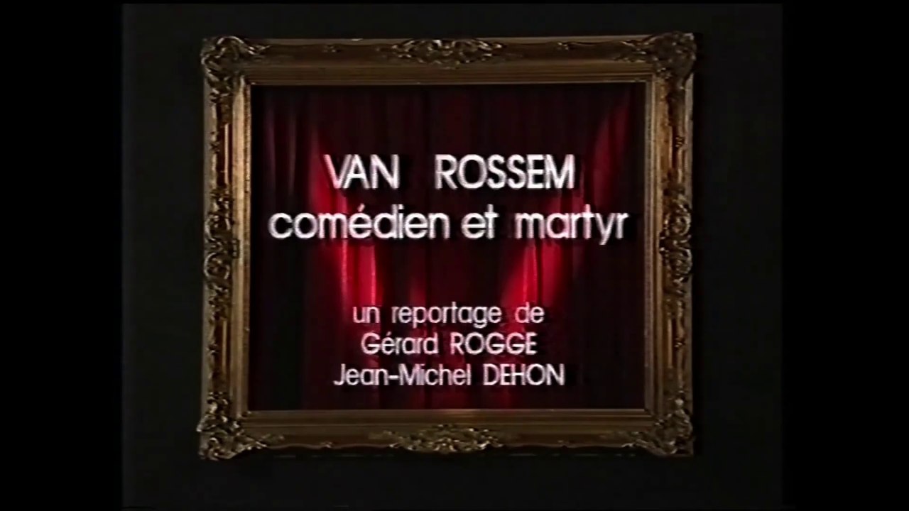 1992, 12 Février 'RTBF1 Au nom de la loi' - JEAN-PIERRE VAN ROSSEM comédien et martyr