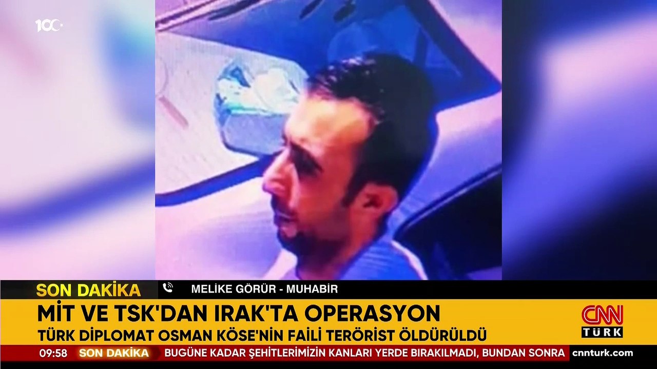SON DAKİKA: MİT ve TSK'dan Irak'ta operasyon: Türk Diplomat Osman Köse'nin faili terörist öldürüldü