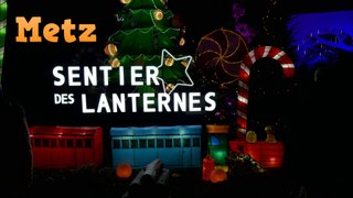 METZ  les sentiers des lanternes  27.12.2023