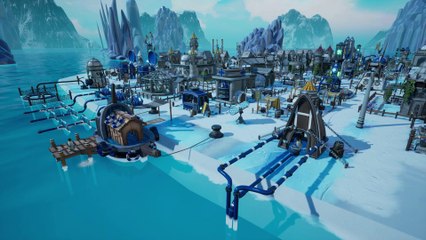 Im Städteaufbauspiel United Penguin Kingdom erbaut ihr eine riesige Pinguin-Metropole