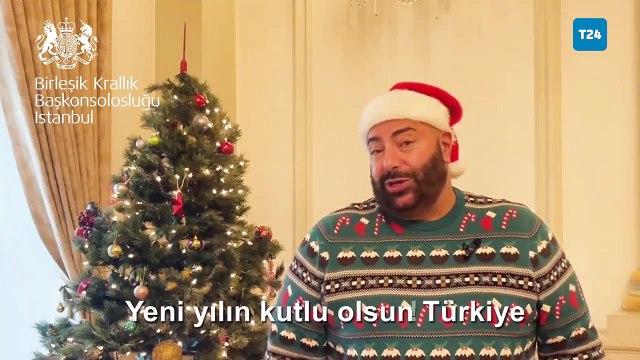 Birleşik Krallık Başkonsolosu'ndan Türkçe yeni yıl mesajı: 2024 bu güzel ülkedeki herkese refah getirsin