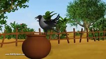 Ek Kauwa Pyaasa tha Poem 3D Animation Hindi Nursery Rhymes for Children with Lyrics