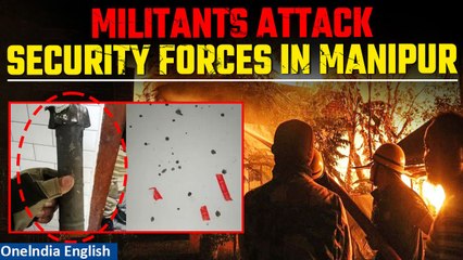 Video herunterladen: Manipur Violence: Militants ambush Manipur Police commandos in Moreh; four injured | Oneindia News