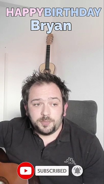 Happy Birthday, Bryan! Geburtstagsgrüße an Bryan