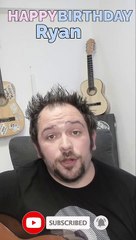 Happy Birthday, Ryan! Geburtstagsgrüße an Ryan