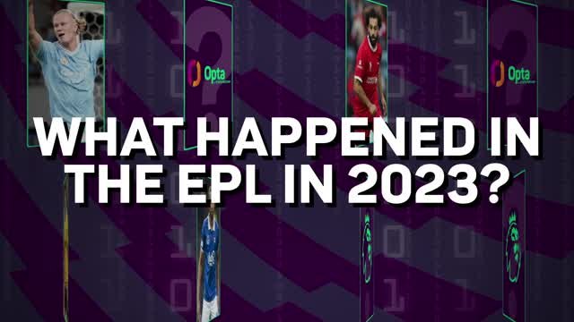 Did you pay attention to the Premier League in 2023? Take Opta's EPL quiz