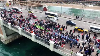 وصول الفرقاطة «القدير» إلى قاعدة الإسكندرية إيذانا بانضمامها للقوات البحرية