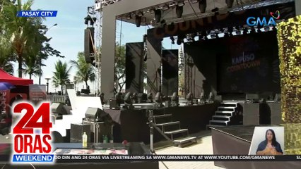 GMA Kapuso Countdown to 2024, all set na sa SM Mall of Asia para mamaya | 24 Oras Weekend