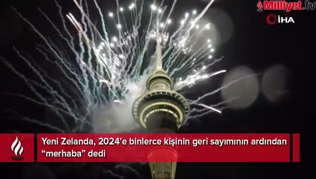 Yeni Zelanda, 2024’e “Merhaba” dedi