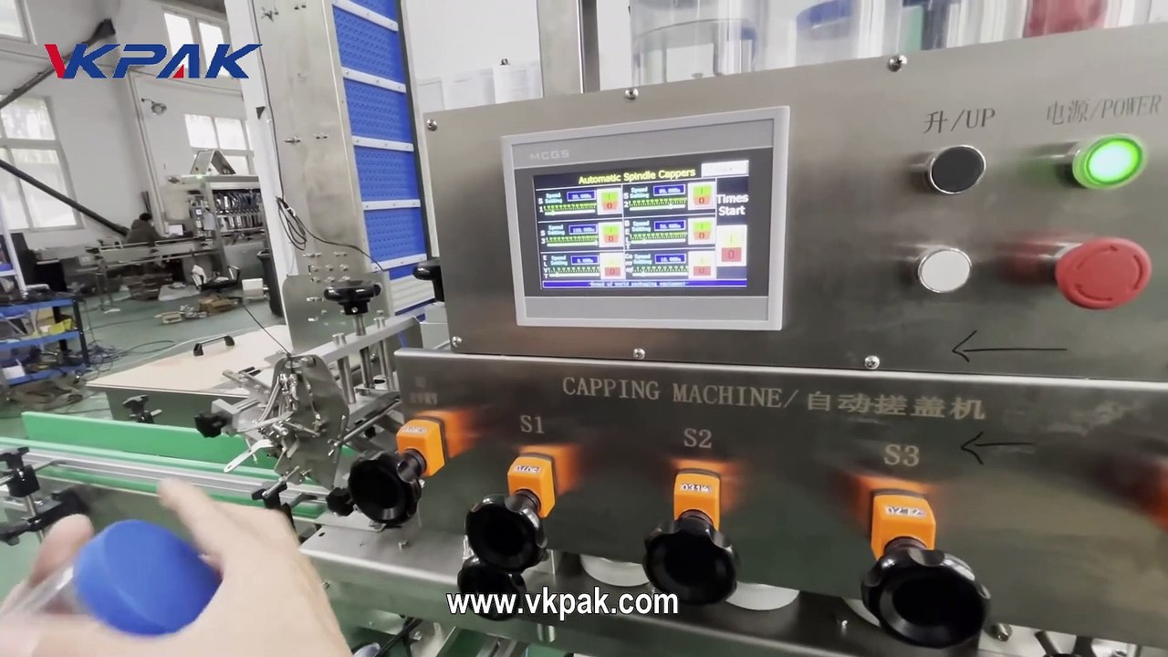 Comment faire fonctionner la machine de capsulage à vis