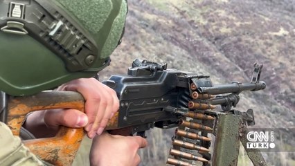 Huduttaki Mehmetçik 7/24 mevzide vatan nöbetinde: Gözünüz arkada kalmasın