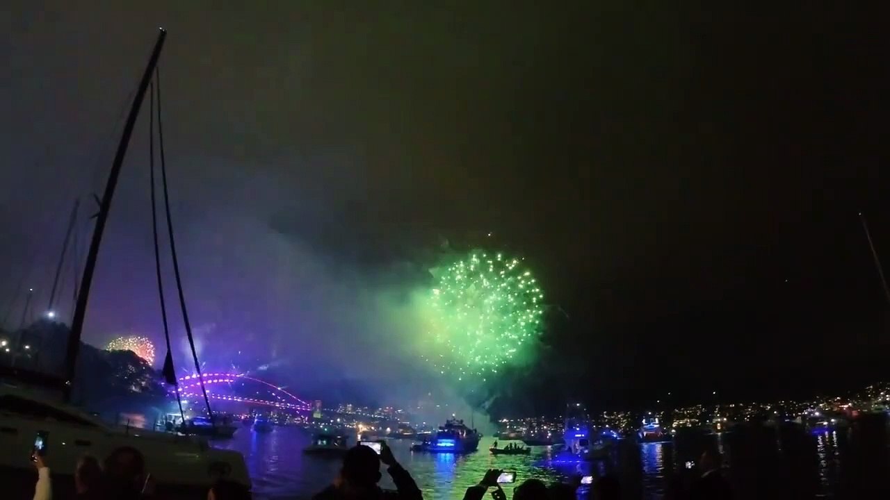 Sydney Darling Harbour 2023 _ New Year's Eve 2024 Countdown Fireworks