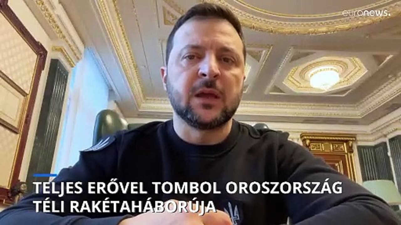 Újra totális rakétaháborút folytat Ukrajna ellen Oroszország