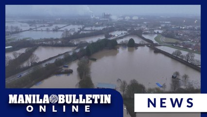 Storm Henk hits Britain, causing floods in south