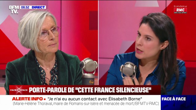 Ça a l'air d'être un vilain gros mot de parler de racisme anti-blanc estime Marie-Hélène Thoraval, maire de Romans-sur-Isère