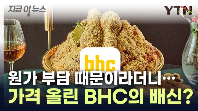 의심스러운 가격 인상 결정 ...bhc, '가성비 치킨' 속 역풍 맞나 [지금이뉴스] / YTN