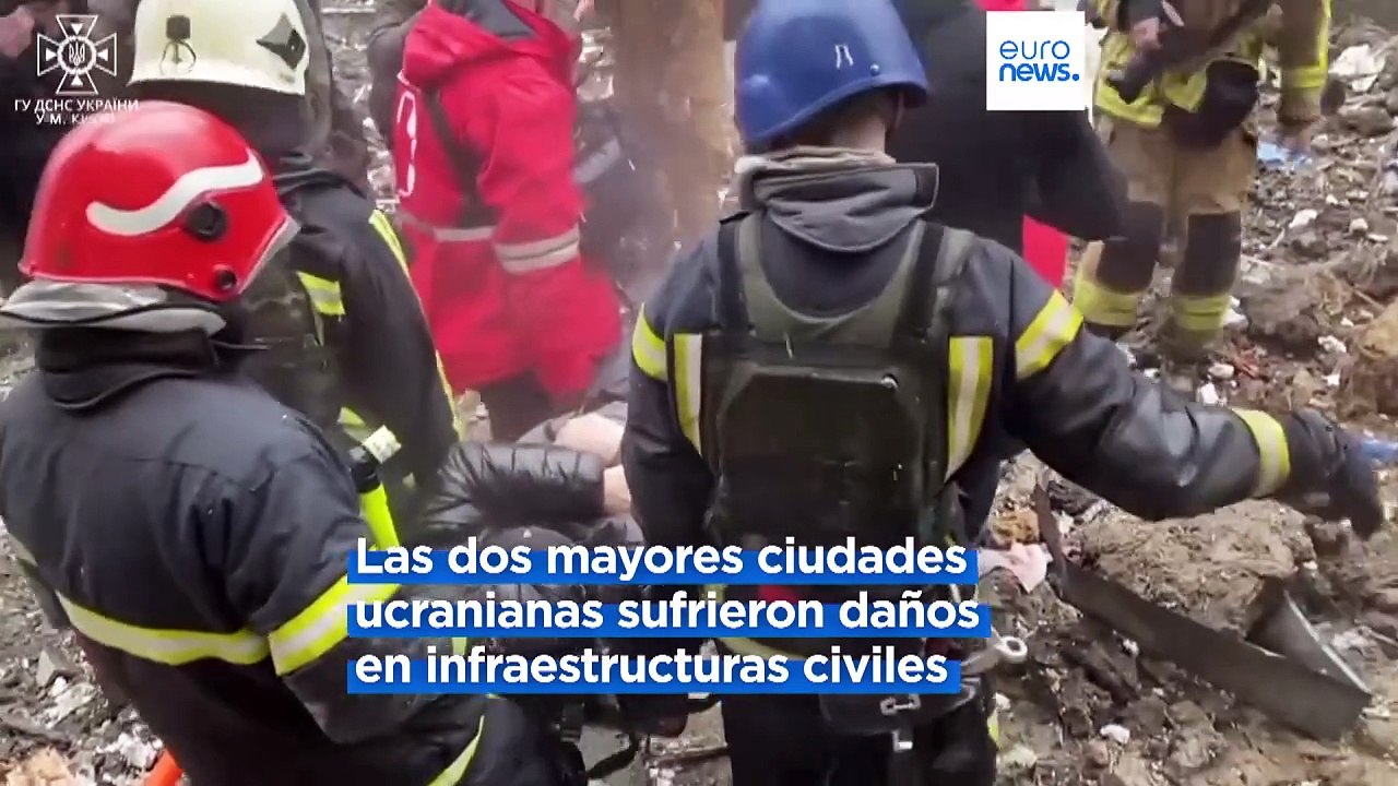 Ucrania acusa a Rusia de atacar a civiles en los bombardeos aéreos