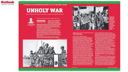 #OutlookMagazine Anniversary Issue | Tracing The Unholy War On Palestine