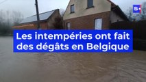 Les intempéries ont fait de lourds dégâts en Belgique