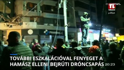 A Hezbollah azt ígéri, megtorolja a Hamász vezetőjére Bejrútban mért izraeli dróncsapást