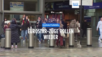 Eurostar-Züge rollen wieder