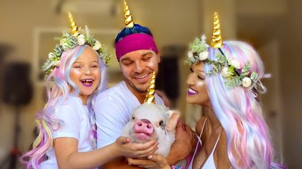 “Our pet pigs are spoilt with bubble baths and organic smoothies"