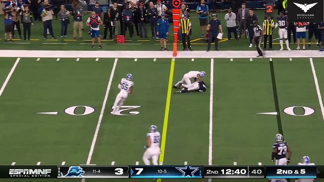 Detroit Lions vs Dallas Cowboys Week 17 Highlights NFL 2023/24