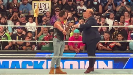 LA Knight Confronts Paul Heyman About Crown Jewel - WWE Smackdown 10/20/2023