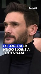 Hugo Lloris fait ses adieux à Tottenham