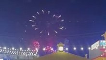 Second fireworks show at Global Village