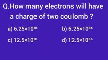 How many electrons will have a charge of two coulomb_How many electrons will have a charge of 2C