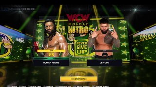 WWE Roman Reigns vs Jey Uso - Family Feud Unleashed!