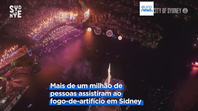 Já é 2024 do outro lado do mundo: os festejos na Nova Zelândia, Austrália e China