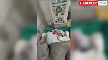 Türkiye'de 2024'ün ilk bebeği Hatay'da dünyada geldi