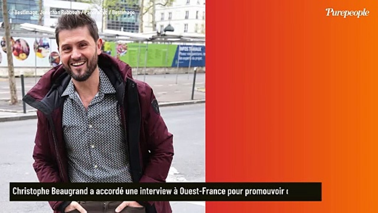 "Ça avait un peu choqué à l'époque" : Christophe Beaugrand, cette décision très personnelle qu'il avait décidé de prendre
