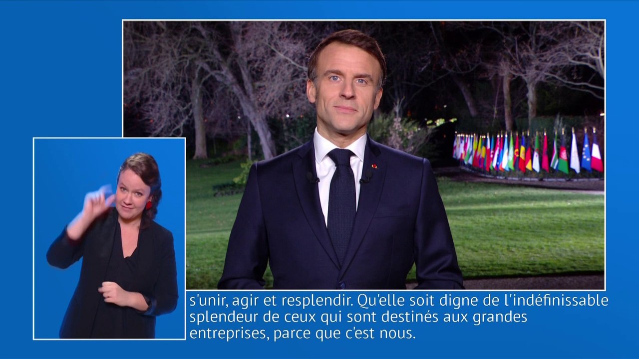 Allocution d'Emmanuel Macron : Les vœux du Président de la République aux Français pour 2024