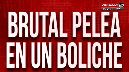 Brutal pelea en un boliche: apuñalaron a un joven