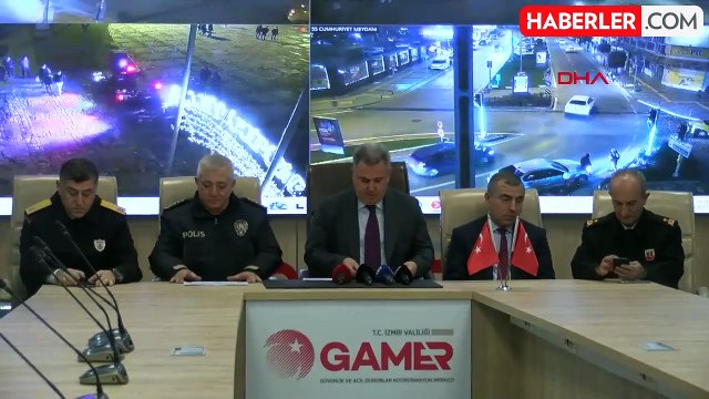 İzmir'de Yılbaşı Tedbirleri: 8 Bin 113 Polis, 2 Bin 632 Jandarma ve 331 Sahil Güvenlik Görev Yaptı