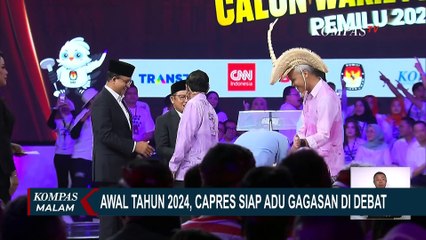 Download Video: Menanti Adu Gagasan Capres-Cawapres di Debat Pilpres Ketiga 7 Januari 2024