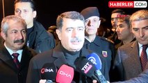 Ankara Valisi Vasip Şahin, Yılbaşı Gecesi Görev Yapan Jandarma ve Polisleri Ziyaret Etti