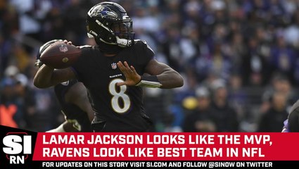 Tải video: Lamar Jackson Looks Like MVP as Ravens Dominate Dolphins