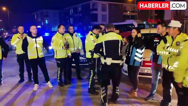 Akciğer kanseri tedavisi gören polis memuruna doğum günü sürprizi