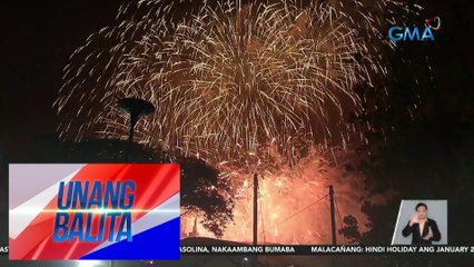 Ilang pamilya, sinalubong ang Bagong Taon sa Quezon Memorial Circle | UB