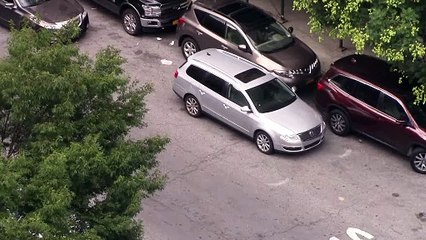 Evil motherfucker puts shit under car.