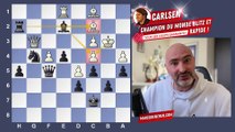 Carlsen vainqueur des championnats du monde d'échecs blitz et rapide !