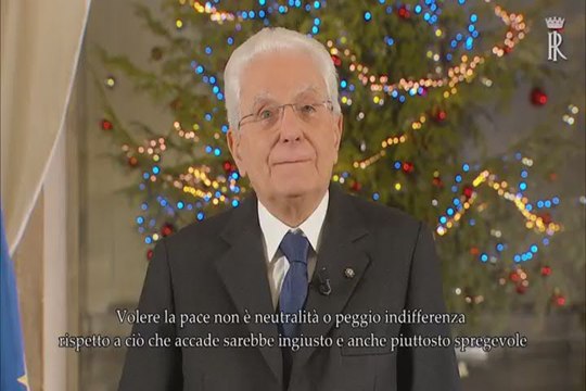 Mattarella: Per stop alla guerra non basta invocare pace - Video