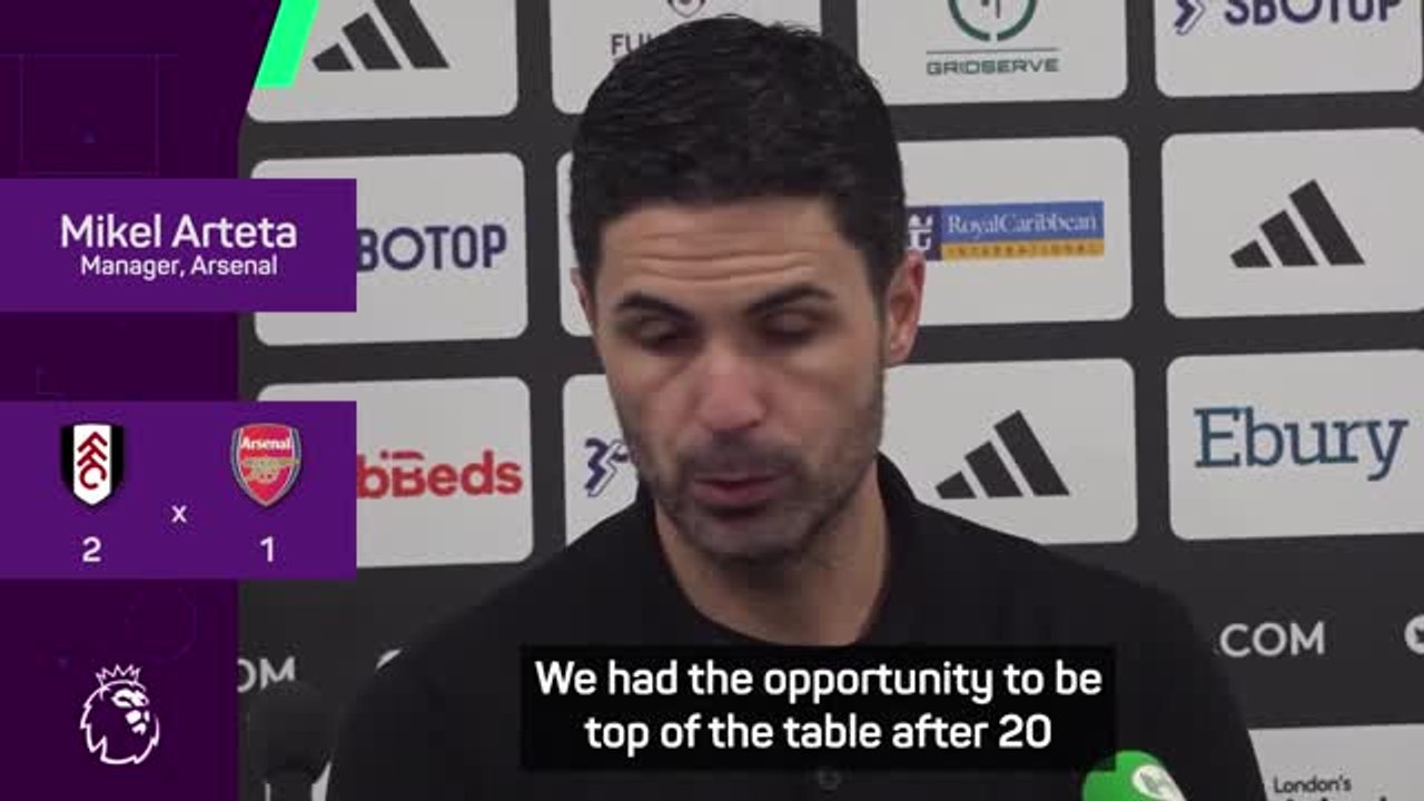 Arteta upset after 'painful and sad day'
