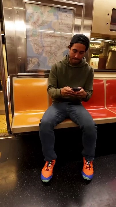 I drew Zach King on the subway